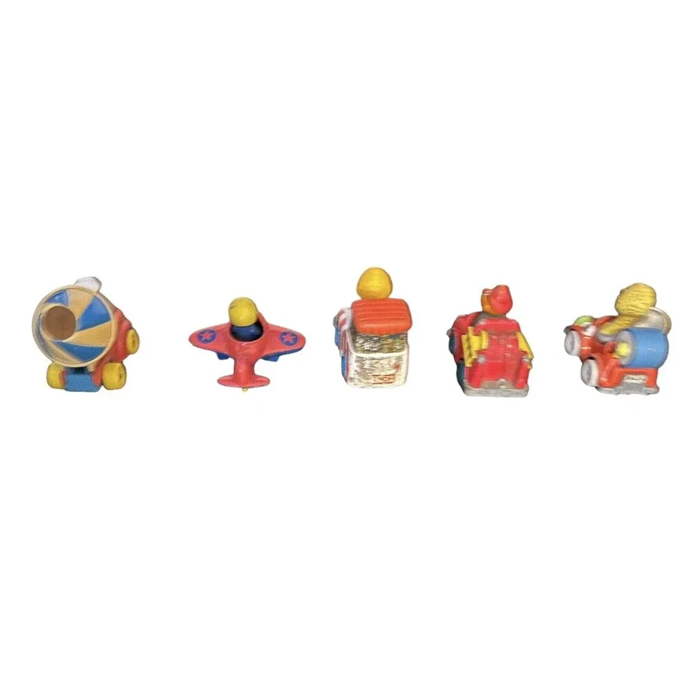 Vintage Diecast Sesame Street/Muppet 1980's Playskool/Kid dimension Lot of 5
